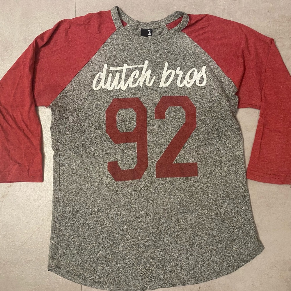 Dutch Bros baseball tee